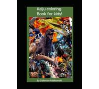 Kaiju coloring book for kids!