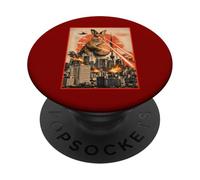 Kaiju Easter Bunny Tokyo Funny Egg Hunt Japanese Vibe PopSockets PopGrip Adesivo