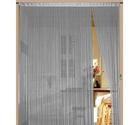 Kaikoon Tenda a fili argentata, 90 cm x 240 cm (larghezza x altezza)