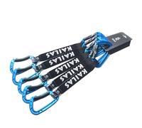 KAILAS Flash Quickdraw Set Moschettone Pack Accessori 22kN Attrezzatura Arrampicata Su Roccia Heavy Duty UIAA Certificato CE 14CM 20CM