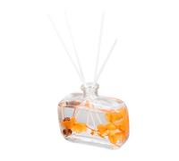 KAILIKETIY 1 Set Diffusore Rattan con Oli Essenziali e Fiori Secchi Profumo Bagno e Ufficio Decorativo e Fragranza Osmanthus per Amici
