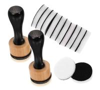 KAILIKETIY 1 Set Penne Gel Metalliche Vernice a Schiuma Maniglia Schiuma Artigianale Pennarelli per La Colorazione degli Adulti Pennarelli Pastello A Cupola Scrapbooking Fare Bianca di Legno