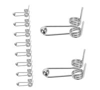 KAILIKETIY 10 pezzi Doppia Torsione per Ferro Arricciacapelli Resistente al Calore e Usura Ricambi per Strumenti di Styling Capelli Facili da Installare e Compatibili per Upgrade Te