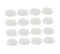 KAILIKETIY 100 Pezzi pettorali essenziali per l'assistenza infermieristica caddy pastiglie tazze grandi allattamento mujer pettorale antigoccia pettorale monouso pasta di legno grezza bianca