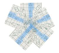 KAILIKETIY 100pezzi Pellicole Trasparenti Per Palette Make-up Impermeabili e Auto-adesive Per Fondotinta Ombretti Art Pratico Per Uso Professionale e Personale