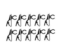 KAILIKETIY 10pezzi Clip Per Microfono Lavalier Supporto Per Microfono Con Clip Per Registrazione e Performance Su Palco Resistente e Facile Da Installare