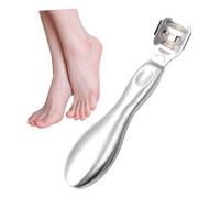 KAILIKETIY 1pezzi Raspa Per Piedi Acciaio Inossidabile Rimozione Cuticole e Morta Kit Pedicure Professionale Con Lama Sostituibile Per Donne e Ragazze Per Talloni Screpolati e Dura