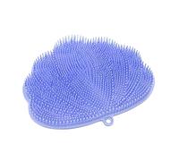 KAILIKETIY 1pezzi Spazzola Per Doccia in Tpe Esfoliante Per Corpo Pratico Strumento Massaggiante Per Pulizia Di Mani Viso Piedi e Corpo Anello Per Appenderla e Risparmiare Spazio