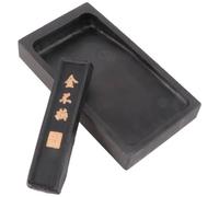 KAILIKETIY 1set Inkslab Rettifica Calligrafica con Inchiostro e Bastoncino Superficie Liscia e Sicuro Materiale Selezionato per Scrittura e Disegno Tradizionale Cinese