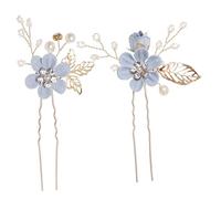 KAILIKETIY 2 pezzi Forcine Sposa Accessori Sposa Leggeri e Delicati per Matrimonio Fermagli Decorativi per Donne per Cerimonie e Party