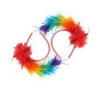 KAILIKETIY 2pezzi Cerchietto Vintage Con Piume Per Feste e Matrimoni Accessori Per Eleganti Headband Per Eventi Speciali e Costumi e Sei Varianti Disponibili