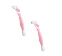 KAILIKETIY 2pezzi Rasoio Per Capelli Epilatore Tagliacapelli Per Donne Uomo Kit Rasatura Manuale Materiale Di Leggero e Resistente