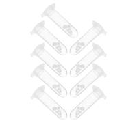 KAILIKETIY 3d Mini Funghi in Plastica Bianco 9 Pezzi per Decorazioni Creative e Artigianato Fai da Te in Paesaggio Forestale Colla Crystal