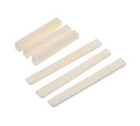 KAILIKETIY 3paia Natural Cow Bone Guitar Bridge Saddle for String Classical Acoustic Guitar Easy Installation Enhanced Sound Quality Ergonomic Design