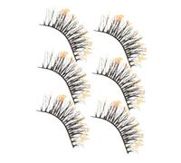 KAILIKETIY 3paia of Natural Look Wispy Eyelashes for Stage Performance Comfortable Individual Extensions for Makeup Enthusiasts