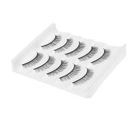 KAILIKETIY 5paia False Eyelashes Fibra Chimica Per Effetto Naturale Per Cosplay Matrimonio e Fotografia Leggere e Morbide Riutilizzabili Per Ogni Occasione