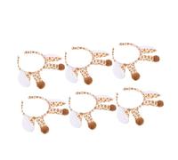 KAILIKETIY 6Pcs Fascia Animale Costume Vichingo Costumi Di Halloween Per Il Capretto Accessori Per Donna Bunny Costume Da Coniglio Asino Fascia Copricapo Cane Maiale Gioielli
