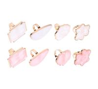 KAILIKETIY 8pezzi Palette Per Nail Art Piastra Delicata Per Colori Per Miscelazione e Esposizione Di Unghie Fai Da Te