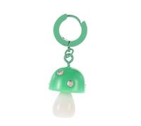 KAILIKETIY accessori per funghi orecchini per ragazze orecchini a fungo fantastici orecchini da uomo fantastici orecchini per le donne Jewlry di funghi resina Green