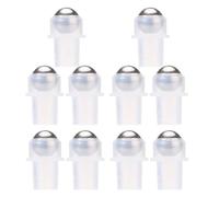 KAILIKETIY Accessori Rotanti in Acciaio e Plastica Trasparente Design Antigoccia 10 Pezzi per Bottiglie di Profumo per Oli Essenziali e Olio Labbra Produzione Fai da Te