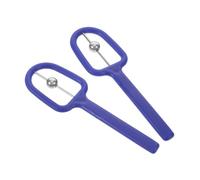 KAILIKETIY Allenatore Muscolare Orale U a Forma di 2 Pezzi Blu per Esercizi Punta Lingua, Compatto e Leggero, Adatto per Terapia del Linguaggio in Movimento