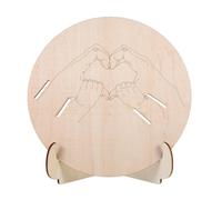 KAILIKETIY Bacheca Annuncio Nascita in Legno per Ragazzo Ragazza Portabraccialetti Ospedalieri, Set 3 Targhe Incise per Reparto Maternità, Identificazione Sicura e Gestione Ragazzo Ragazza