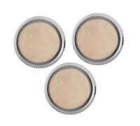 KAILIKETIY Basi Pulsanti Design Versatile 3 Pezzi con Intarsio in Conchiglia Beige e Chiusura a Scatto Sicura, Accessori Raffinati in Metallo per Tromba per Tuba e Tromba