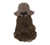 KAILIKETIY Cappello Parrucca Lunga Ricciosa Per Donna e Ragazza Accessorio Di Moda Per Trasformare Tuo Look Un Per Feste e Occasioni Speciali