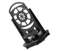 KAILIKETIY Contapassi Cellulare Silenzioso Cuscinetto Oscillante Doppio, Agitatore Telefono Mobile Nero per Uso Quotidiano, Accessorio Supporto Scrivania per Camminata e Monitoraggio Passo