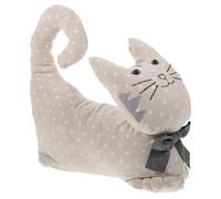 KAILIKETIY Fermaporta di Cotone Sabbia a Forma di Gatto Ponderato e Non Graffia Pavimento per Camera da Letto o Stanza dei Ragazzo Ragazza