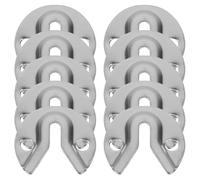 KAILIKETIY Ganci Set Specchi per Inossidabile Acciaio e Quadri Argento 25 Pezzi Design Invisibile e Connessione Sicura per Casa e Galleria