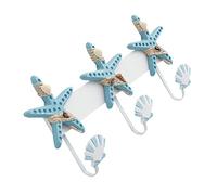 KAILIKETIY Gancio A Forma Di Conchiglia Per Gruccia Stile Estetico Per In Riva Mare Ganci A Tema Marino Decorazioni Sospese Decorazioni Per Il Bagno Con Viticci Per
