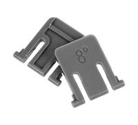 KAILIKETIY Keyboard Foot Supporto per Tastiera Compatibile con Logitech K270 K275 K360, ABS Nero, 1 Paio, per computer e postura