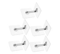 KAILIKETIY Kit Di Ancoraggi a Parete Per Mobili Antiribaltamento Trasparenti Per Sicurezza Ragazzo Ragazza, Cinghie Di Fissaggio Senza Forare Per Librerie, Armadi e Cassettiere, Set Da 5 Pezzi