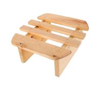 KAILIKETIY Panchetta in Legno Antiscivolo Per Sauna e Bagno Poggiapiedi Multifunzionale Per Relax in Camera Da Letto e Soggiorno Supporto Pratico Per Pediluvi e Comfort Quotidiano