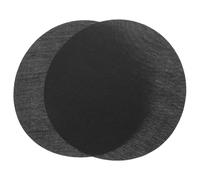 KAILIKETIY Pannello Diffusore di Luce LED Rotondo Nero, 2 Pezzi, Copertura in Tessuto per Ridurre l’Abbagliamento, per Casa e Ufficio