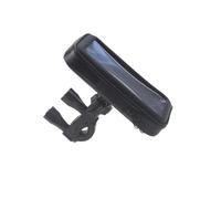 KAILIKETIY Porta Cellulare per Veicolo a Due Ruote e Bicicletta Supporto Manubrio in Abs, Custodia Schermo Trasparente, Facile da Montare per Navigazione in Bici