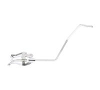 KAILIKETIY Raccoglitore Porta Spartiti Musicali Lastra Metallo Argentata Leggero e Resistente per Baritone Horn e Tuba per Marcia