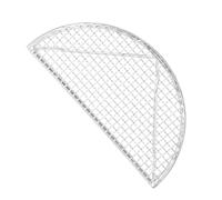 KAILIKETIY Rete Resistente alla Deformazione Friggere Argento per in Acciaio Inossidabile Uniforme del Calore Ristoranti Giapponesi e Hotel