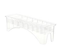 KAILIKETIY Scatola Porta Pettini Funzione di Stoccaggio Pratica e Comoda in Plastica Ps per 8 Pettini per Parrucchieri e Taglio Chioma