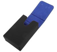 KAILIKETIY Scatola Porta Tarocchi in Pu Nero, Compatta e Portatile