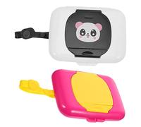 KAILIKETIY Scatole Da 2 Pcs Panda Bagnato Bagliore Bagliore Per Bottiglie Ricarica Il Contenitore Di Distribuzione Nera Di Distribuzione Nera Di Distribuzione Nera