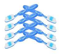KAILIKETIY Set 10 Pezzi Spazzolini da Denti a Manico Corto Setole Morbide, Spazzolino Portatile per Pulizia Orale, Accessori la Prigione e Uso in Strutture di Sicurezza