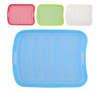 KAILIKETIY Set 4 Pezzi Contenitori Porta Pranzo in Silicone per Hot Dog e Snack, Compatti e Facili da Usare, per Scuola e Meal Prep, Riscaldamento senza Sporcare