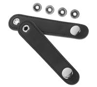 KAILIKETIY Set Cinghie a Soffietto per Fisarmonica Doppio Strato e Fibbia, Lunghezza 10 Cm tra Fori, Accessori per Suonatori per Concerti e Prove, Leggere e Facili da Trasportare