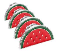 KAILIKETIY Spilla Cocomero Smaltata in Lega di Zinco, 4 Pezzi, Design Versatile, per Borse e Abbigliamento, Outfits Estivi