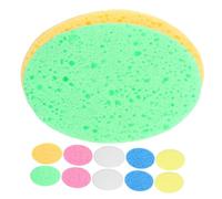 KAILIKETIY Spugne Ovali per 12Pcs Spugne Esfolianti in Cellulosica Strumenti per Riutilizzabili per Donne Facili Usare e Sicure Pelle