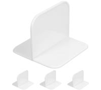 KAILIKETIY Stabilizzatori Antiscivolo per Box in Plastica, Base Adesiva per Fissaggio Sicuro su Vari Pavimenti, Set 4 Pezzi Accessori per Stabilizzazione Box Gioco