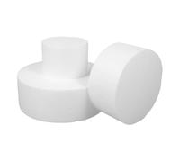 KAILIKETIY Stampi per Torte in Schiuma 3 Pezzi Modello Semplice Bianco per Pratica Decorazione Torta e Decorazioni per Matrimoni