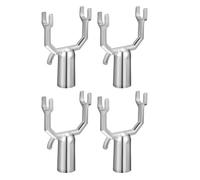 KAILIKETIY Supporto in Lega di Alluminio Argento 4 per Rami di Alberi da Frutto da 19mm, Resistente Supporto Versatile e Stabile per Spazi Verdi e Frutteti